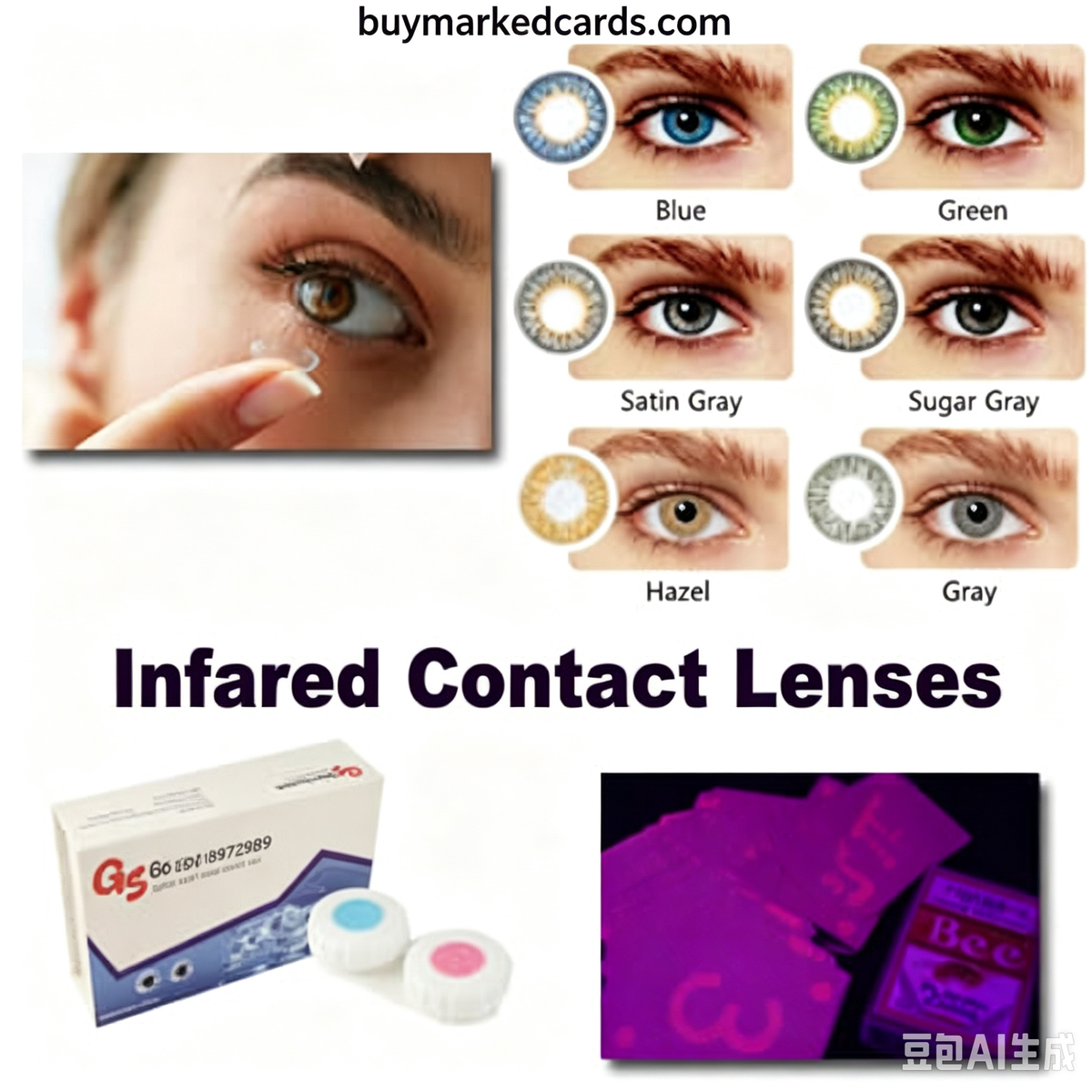 Lentes de Contato Infravermelhas