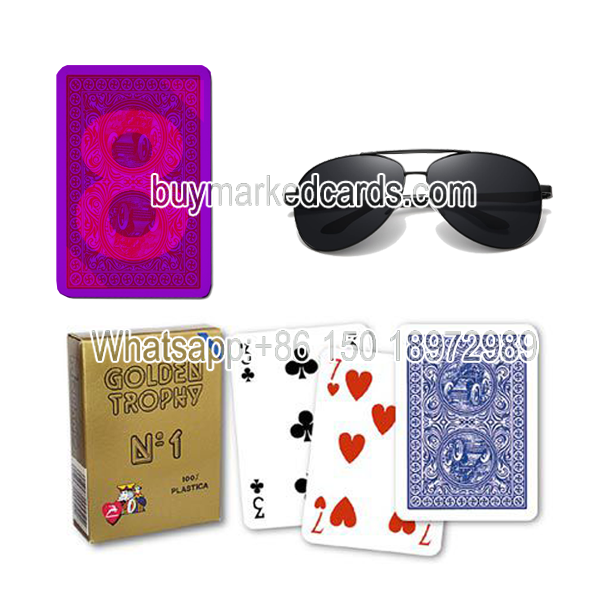 Modiano Golden Trophy Marked Cards