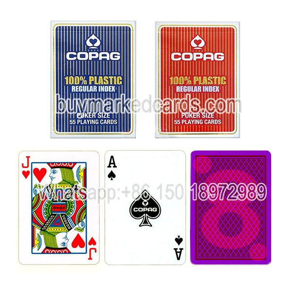 Copag Regular Index Plastic Juice Deck