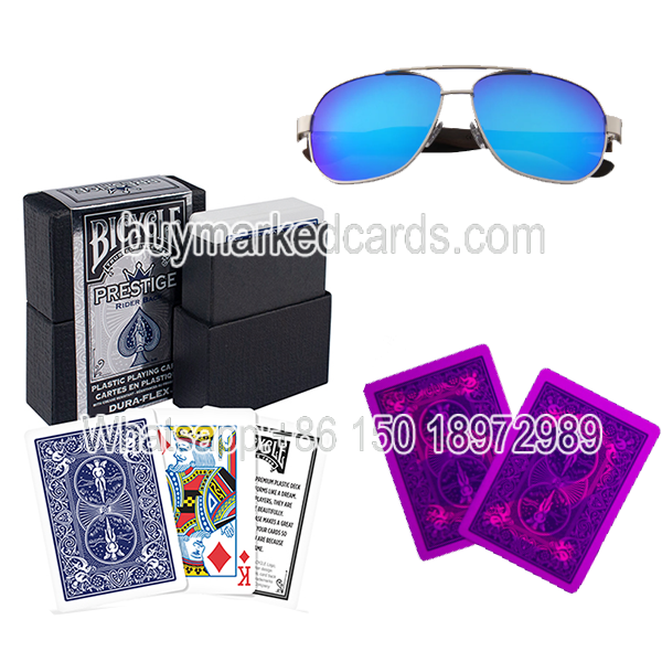 Bicycle Prestige Plastic Marked Cards