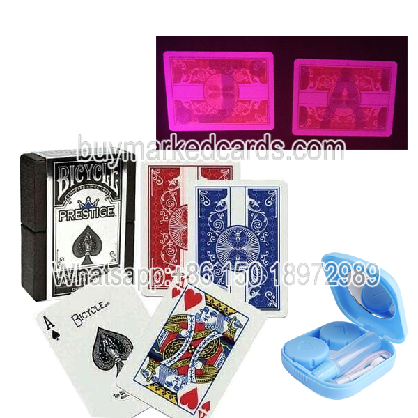 Bicycle Prestige Plastic Marked Cards