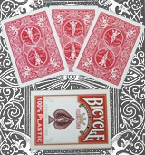 Bicycle plastic magic marked cards