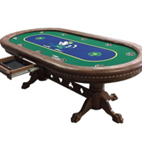 Perspective Poker Table