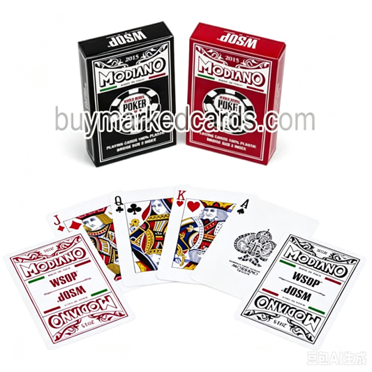 Carte truccate Modiano WSOP Juice