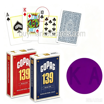 Cartas Marcadas com Tinta Invisível Copag 139