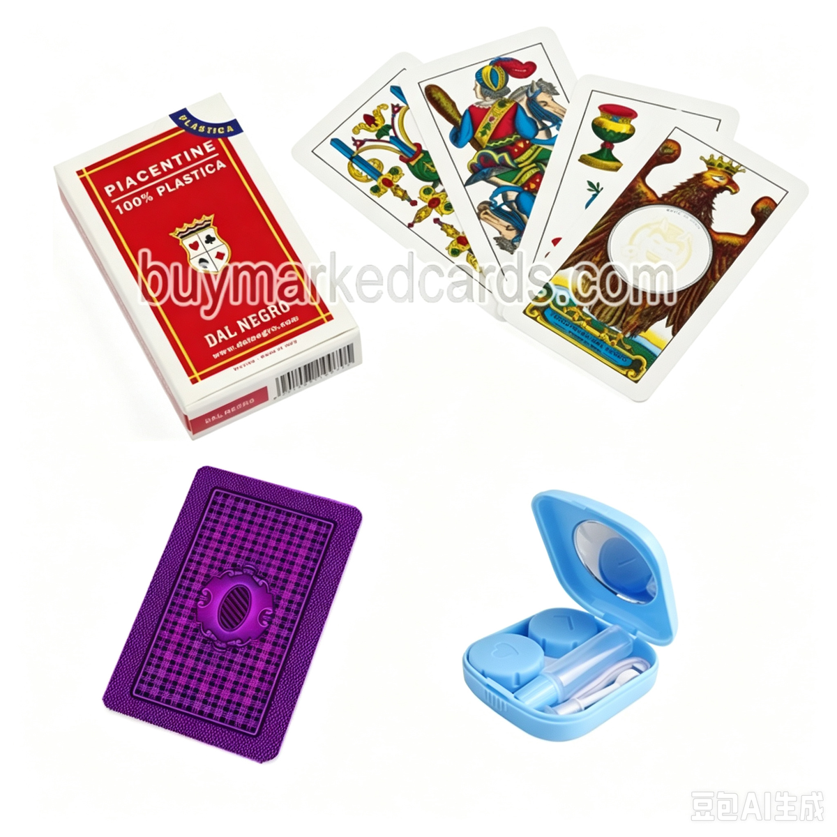 Cartas Marcadas Dal Negro Piacentine