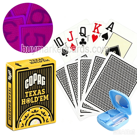 Mazzo segnato professionale Copag Texas Holdem