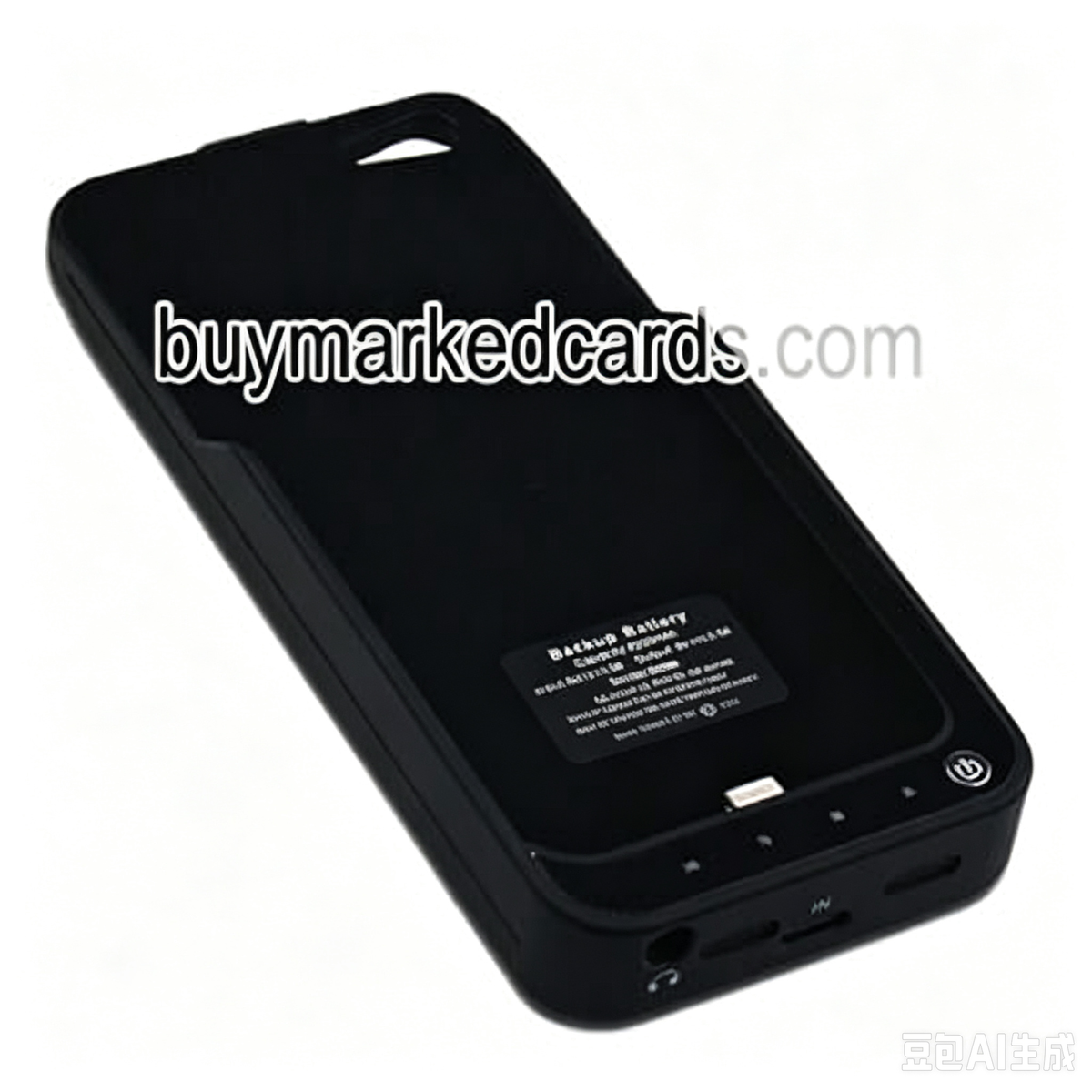 Capa de iPhone com Carregador Portátil e Scanner de Poker