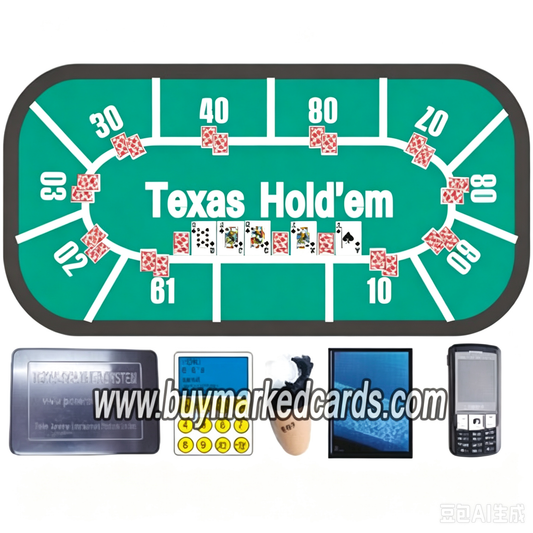 Dispositivo analizzatore per Texas Hold'em poker