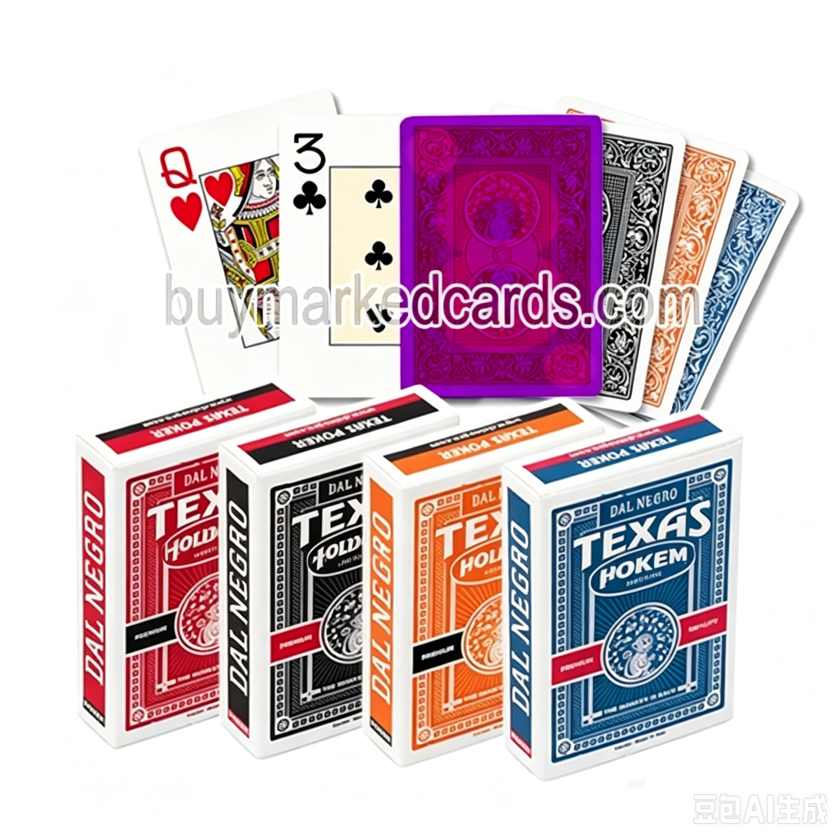 Carte segnate Dal Negro Texas Hold'em