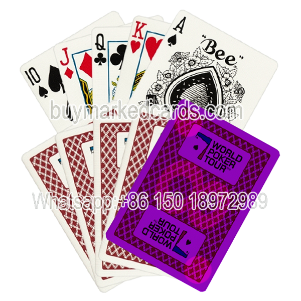 Bee WPT invisible ink cards