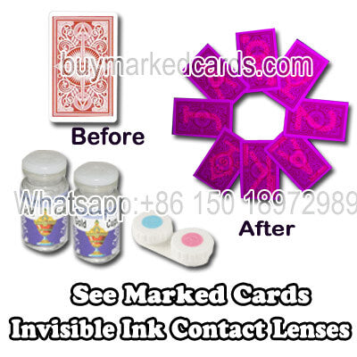 Marked cards Contact Lenses
