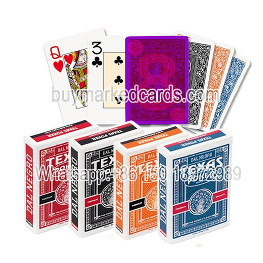 Dal Negro Texas Holdem Marking Card