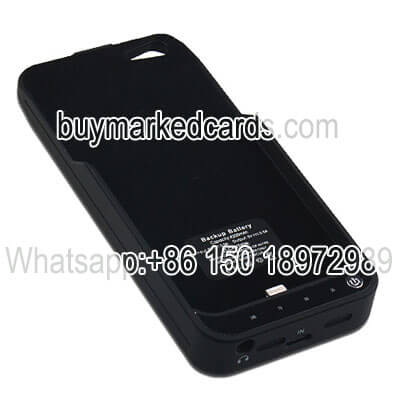 iPhone Phone Case Power Bank Poker Scanner